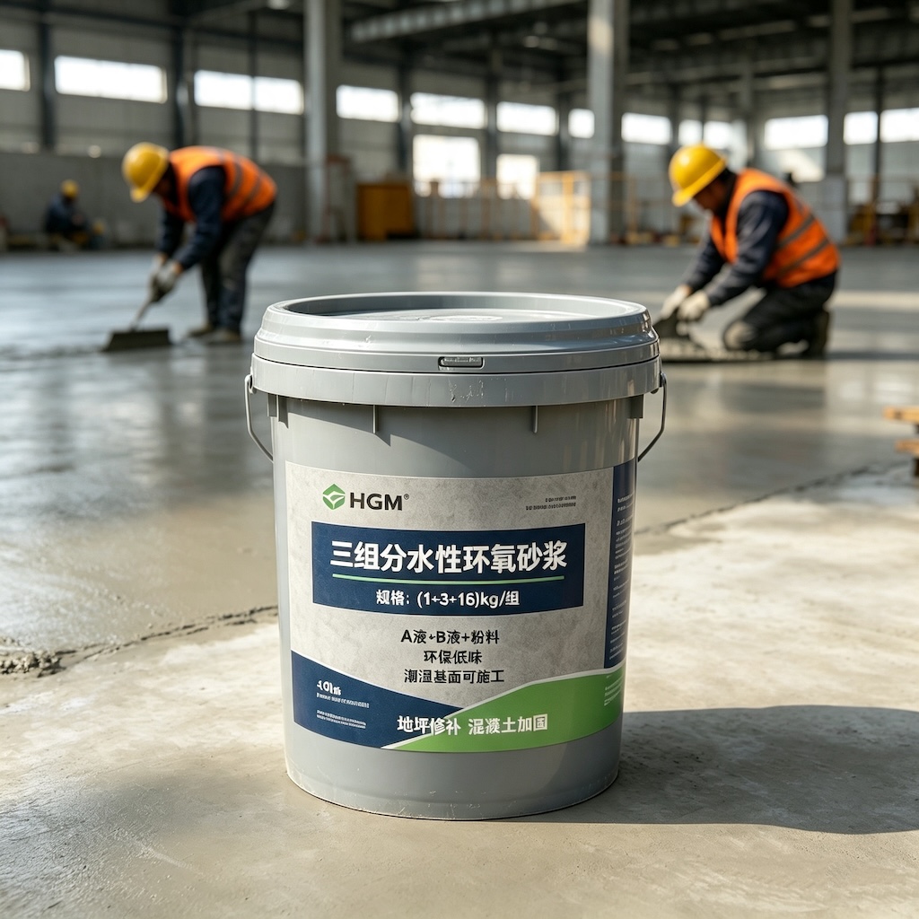靖安三组份水性环氧砂浆